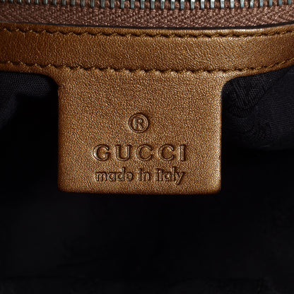 Gucci Guccissima Medium Bamboo Bar Tote Bronze 6 of 7