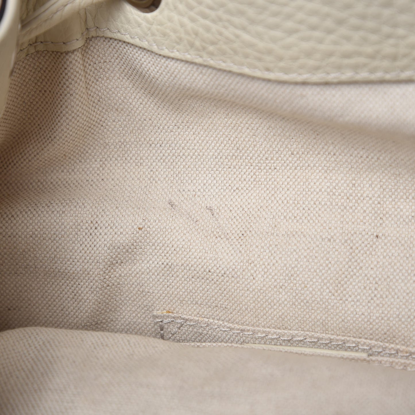 Cellarius Calfskin Medium Bamboo Backpack Mystic White