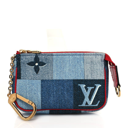 Louis Vuitton Denim Micro Pochette Accessories Denim Rouge 1 of 10