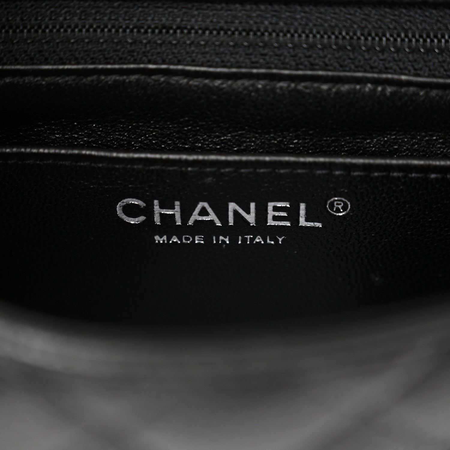 Chanel Caviar Quilted Mini Square Flap Black 6 of 11