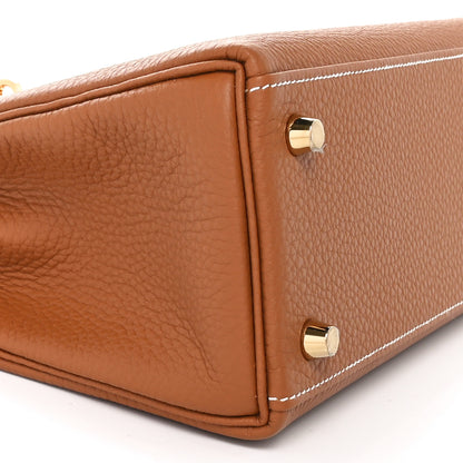 Hermes Togo Kelly Retourne 25 Gold 9 of 11