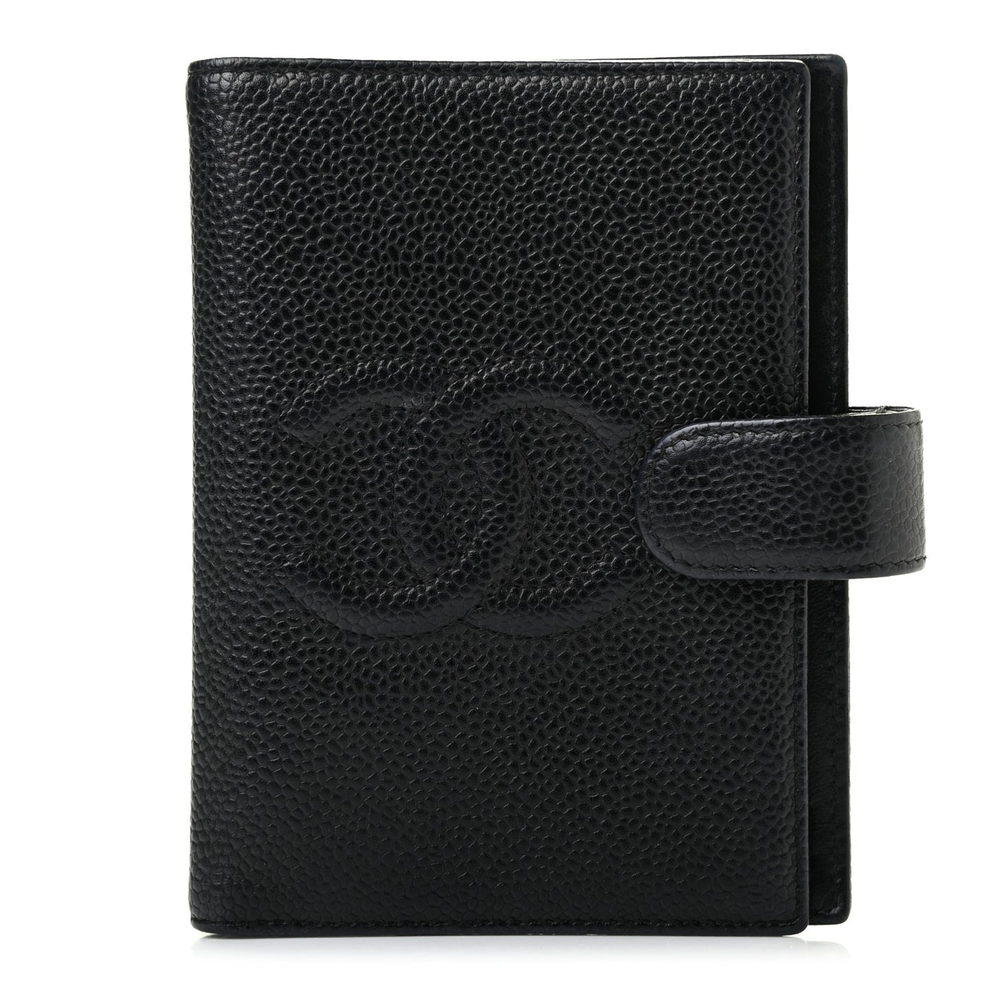 Caviar CC Medium Ring Agenda Planner Black