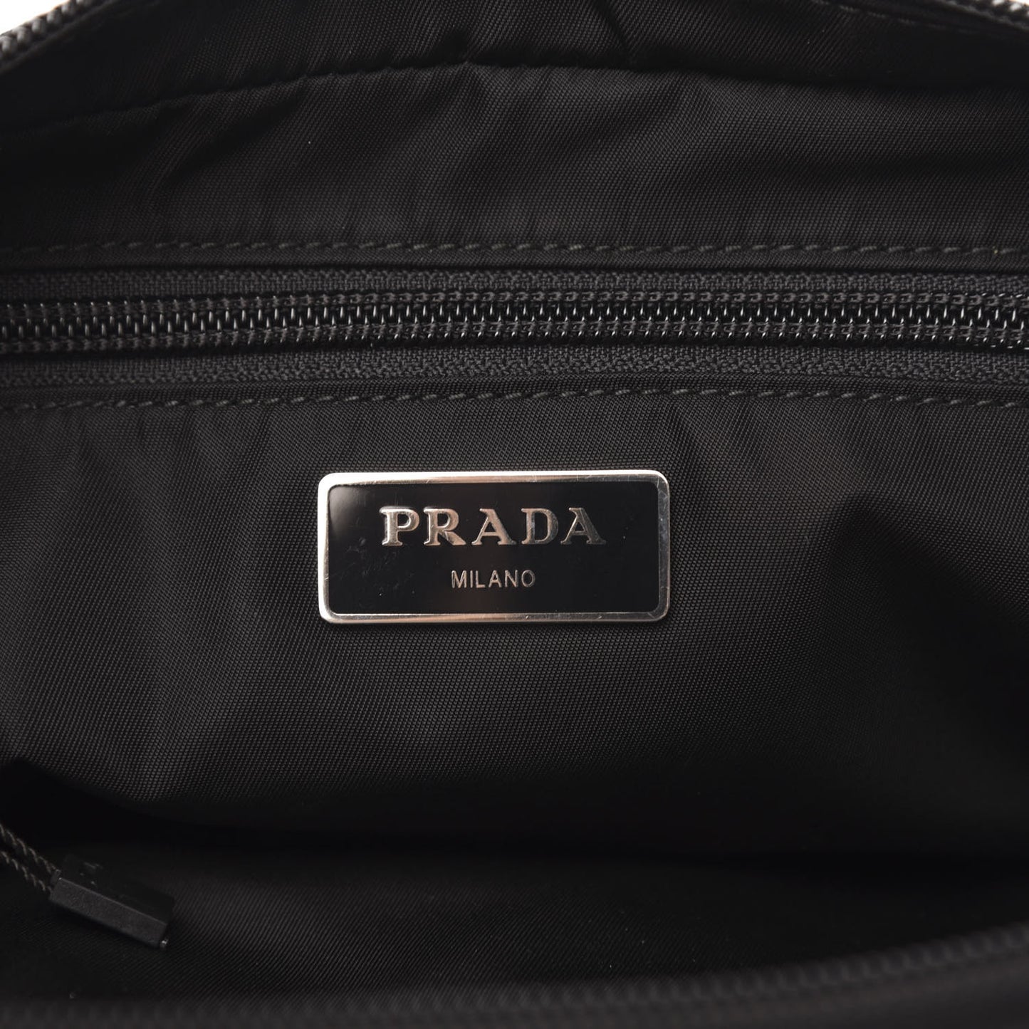 Tessuto Nylon Belt Bag Black