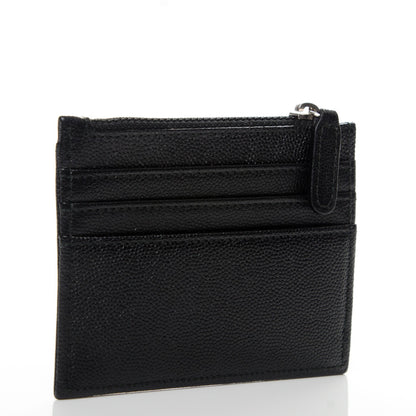 Chanel Caviar Card Holder Black 3 of 6