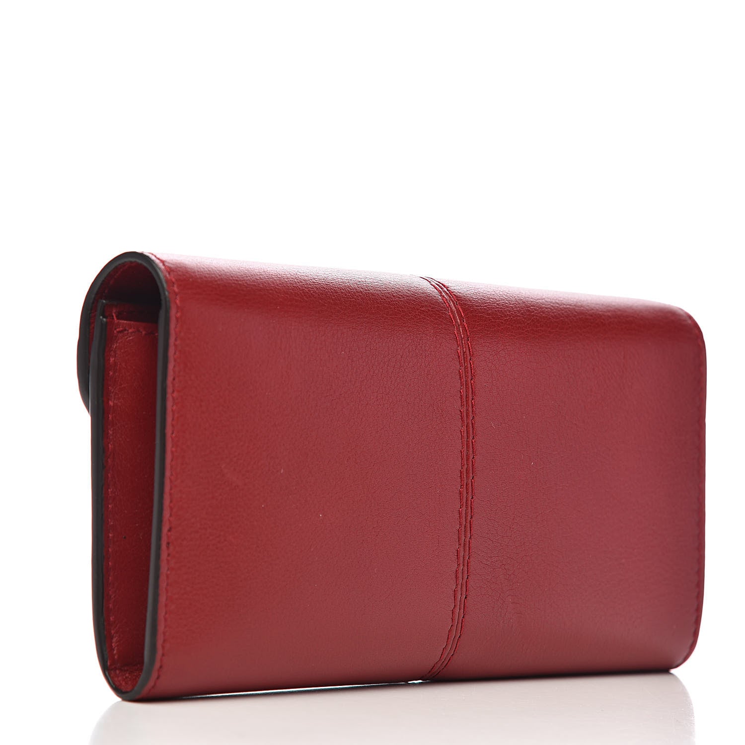 Gucci Calfskin Default Flap Wallet Cherry 3 of 12