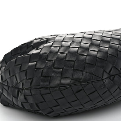 Bottega Veneta Nappa Intrecciato Teen Jodie Hobo Black 9 of 10