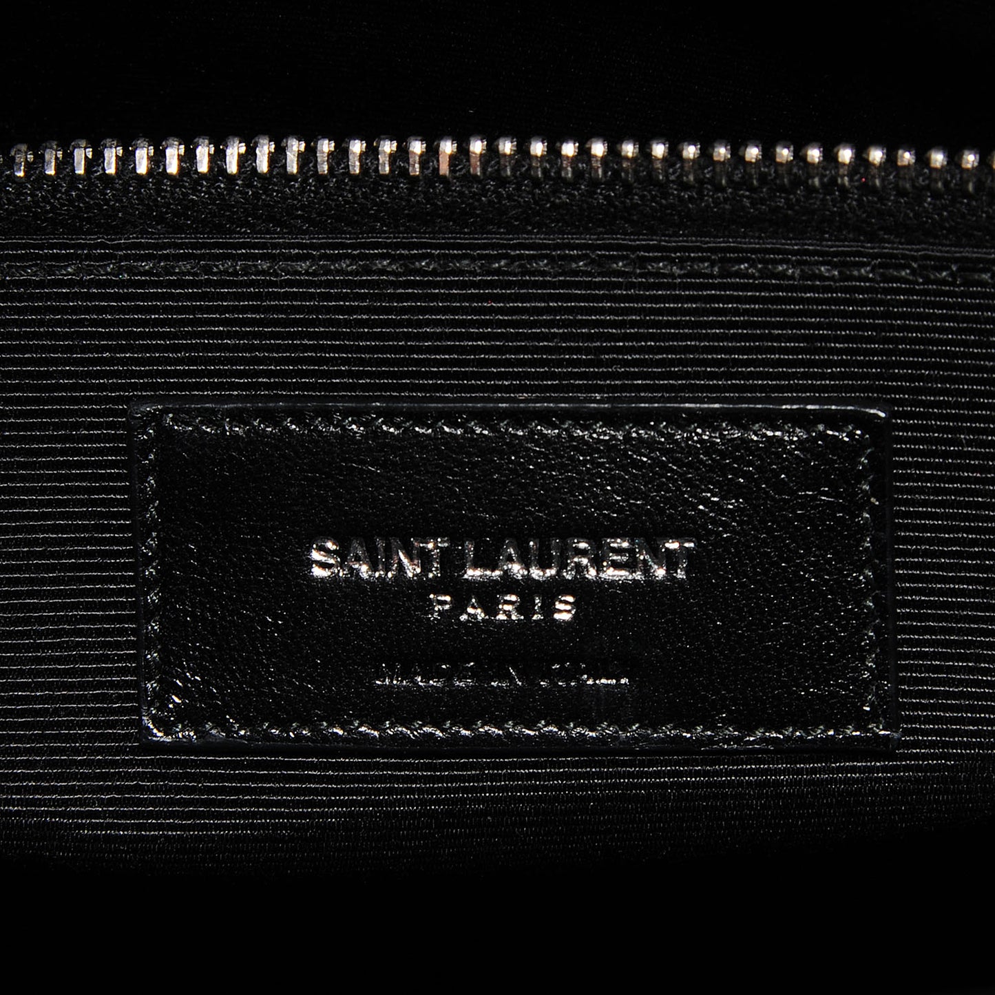 Grained Calfskin Small Sac De Jour Black