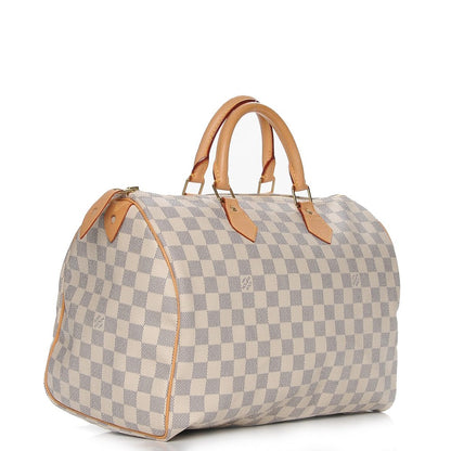 Louis Vuitton Damier Azur Speedy 35 3 of 9