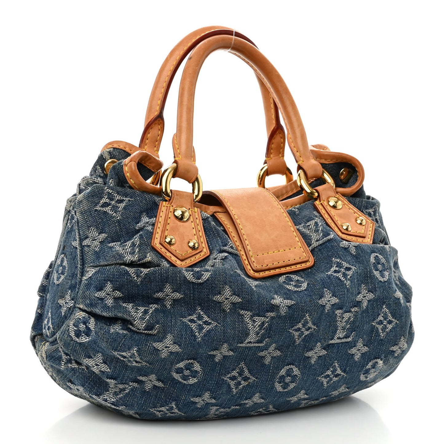 Monogram Denim Pleaty Blue