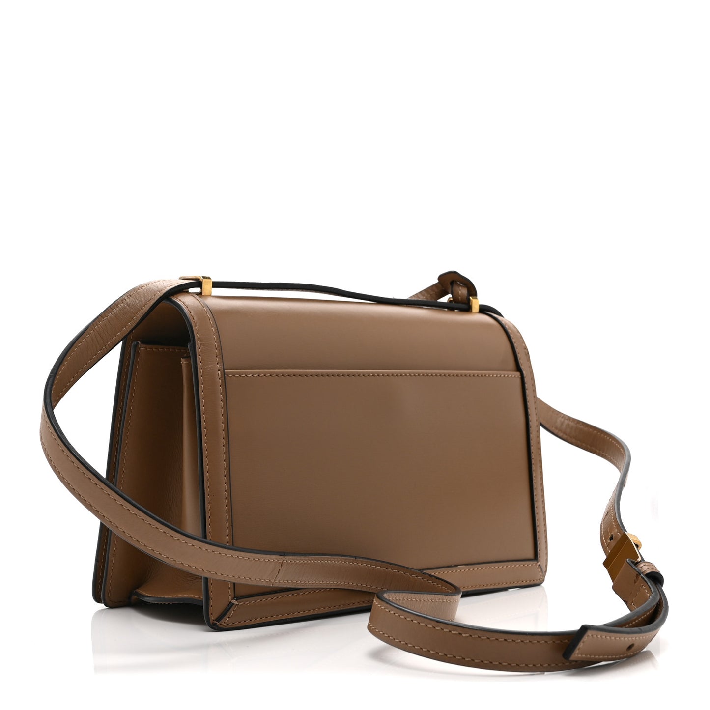 Calfskin Medium Barcelona Shoulder Bag Mink