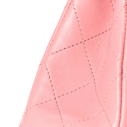 Chanel Lambskin Quilted Medium Double Flap Rose Pink 11 of 11