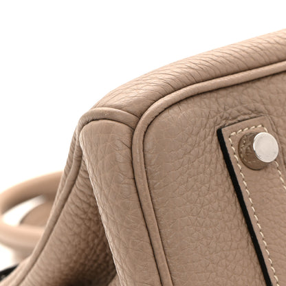 Hermes Togo Horseshoe Birkin 35 Gris Tourterelle Etoupe 11 of 12