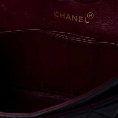 Chanel Lambskin Quilted Small Double Flap Black 14 of 18