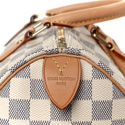 Louis Vuitton Damier Azur Speedy 25 7 of 10