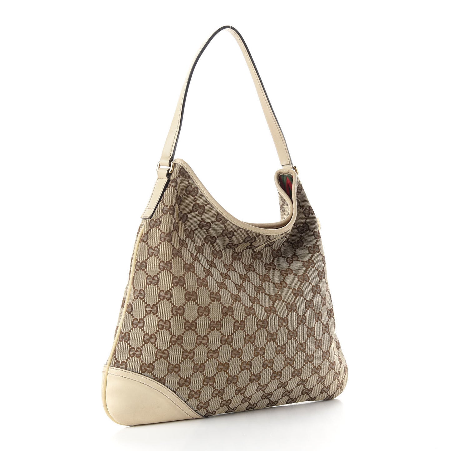 Monogram Medium New Britt Hobo Off White