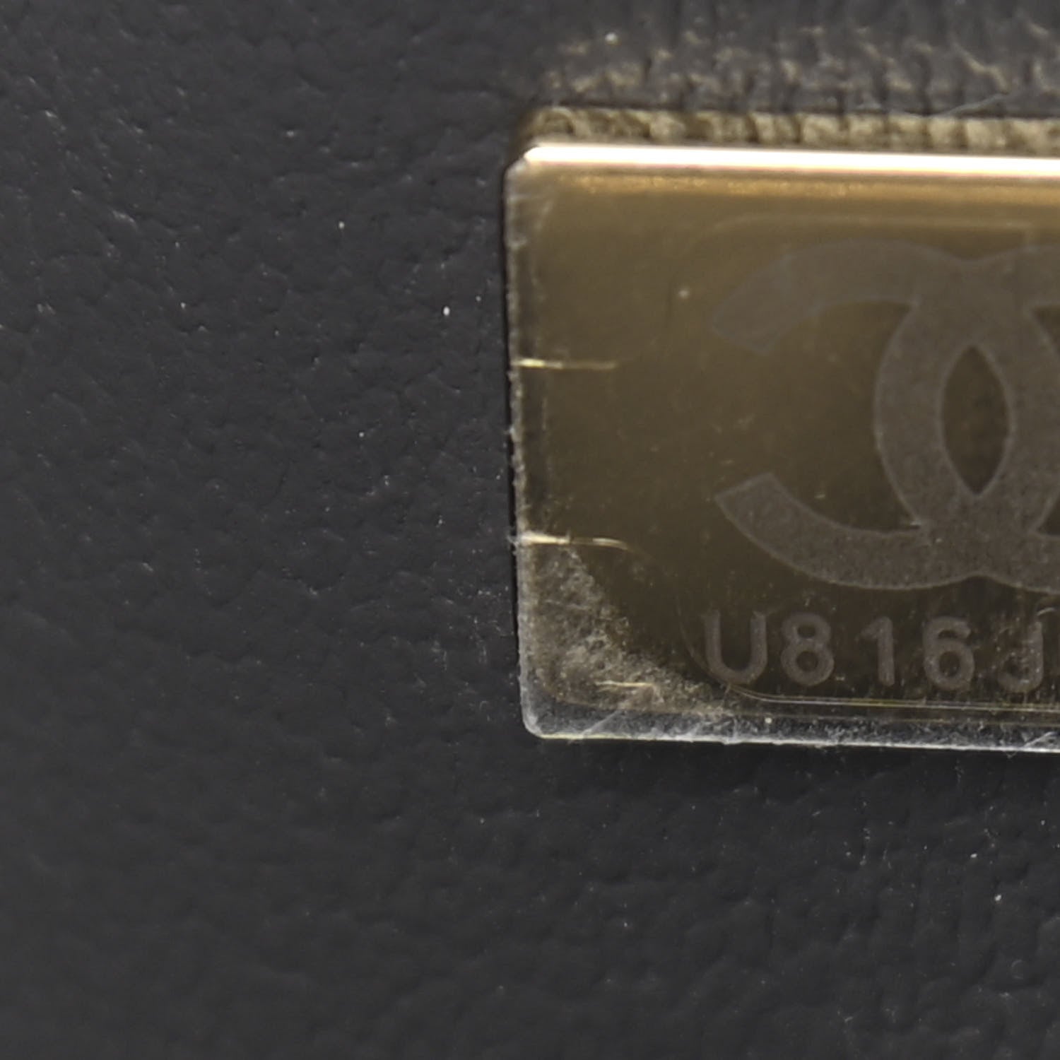 Chanel Caviar Quilted Medium Double Flap Dark Grey 7 of 10