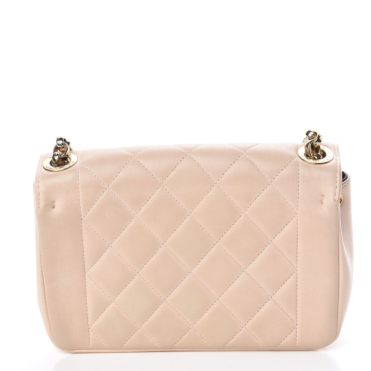 Chanel Lambskin Mini Chic With Me Flap Beige 12 of 12