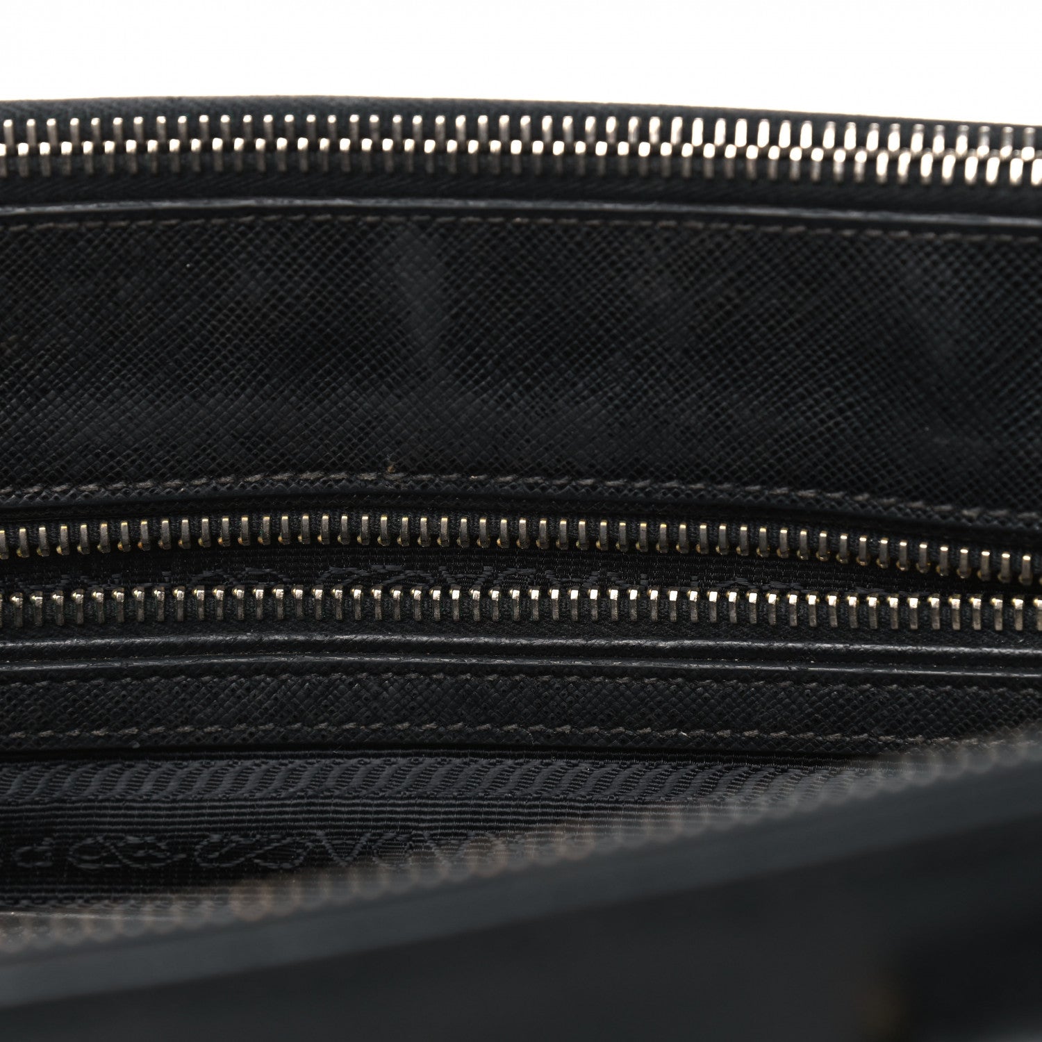Prada Saffiano Medium Galleria Double Zip Tote Black 8 of 20