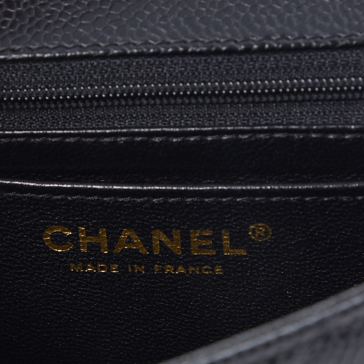 Chanel Caviar Quilted Mini Square Flap Black 6 of 7