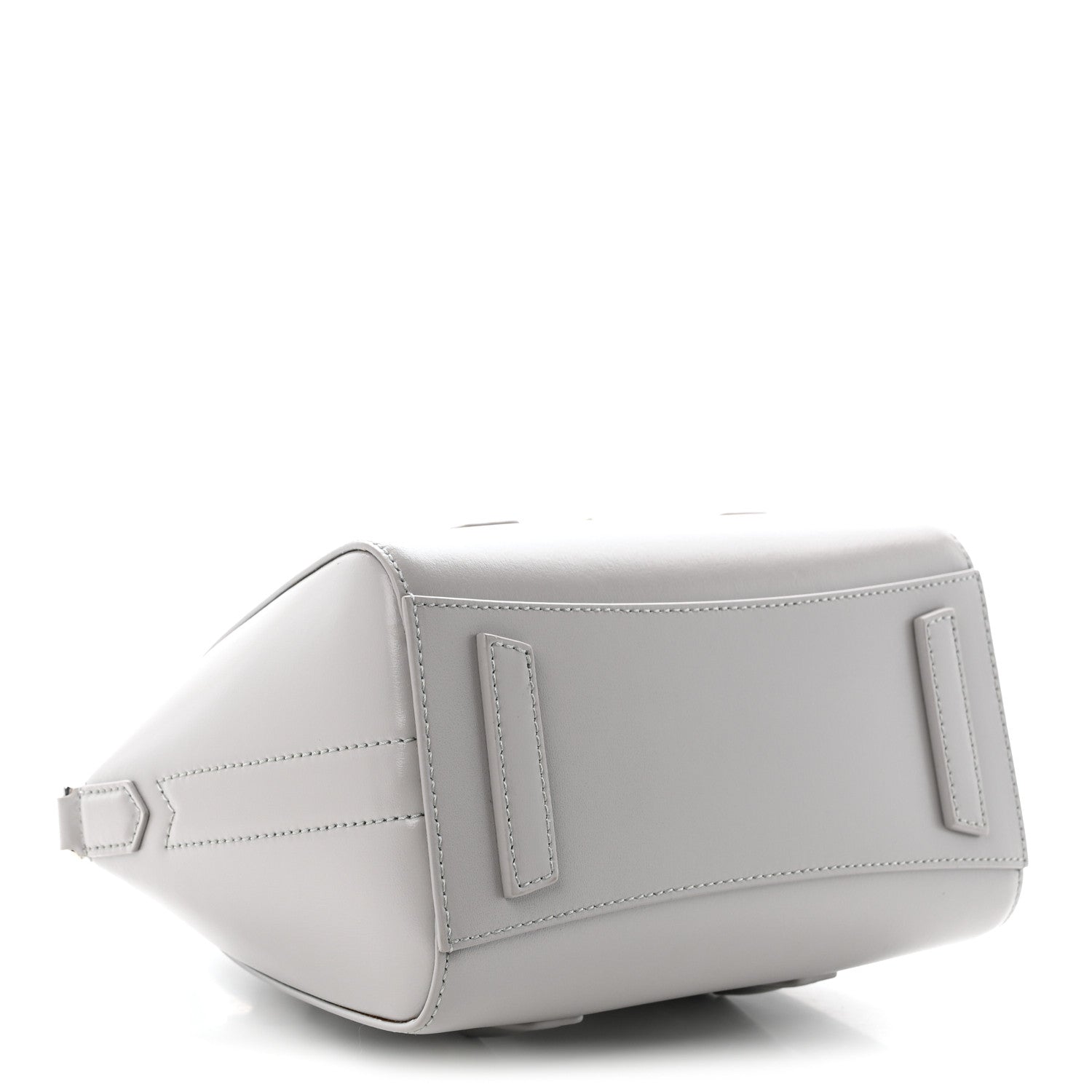 Givenchy Box Calfskin Mini Lock Antigona Shoulder Bag Medium Grey 4 of 10