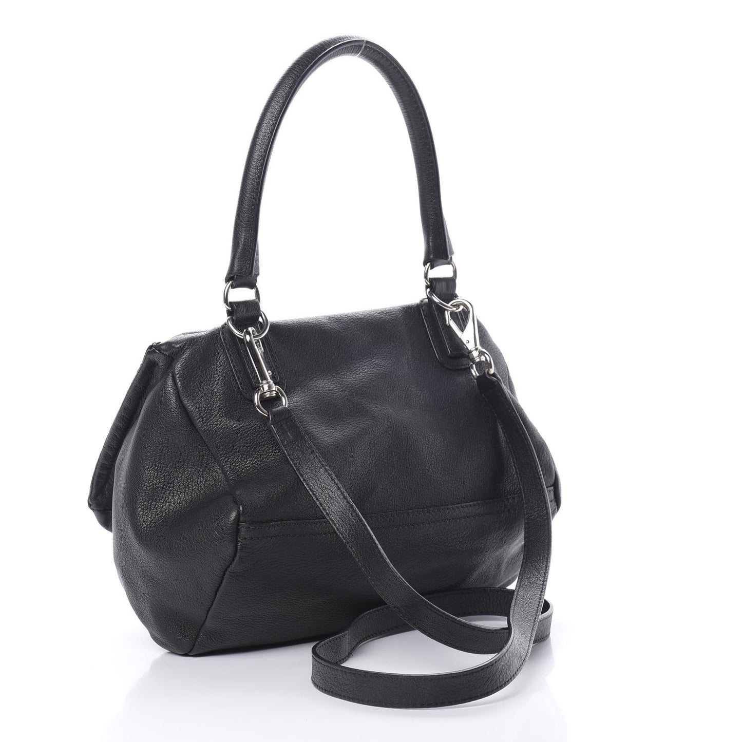 Sugar Goatskin Small Pandora Black