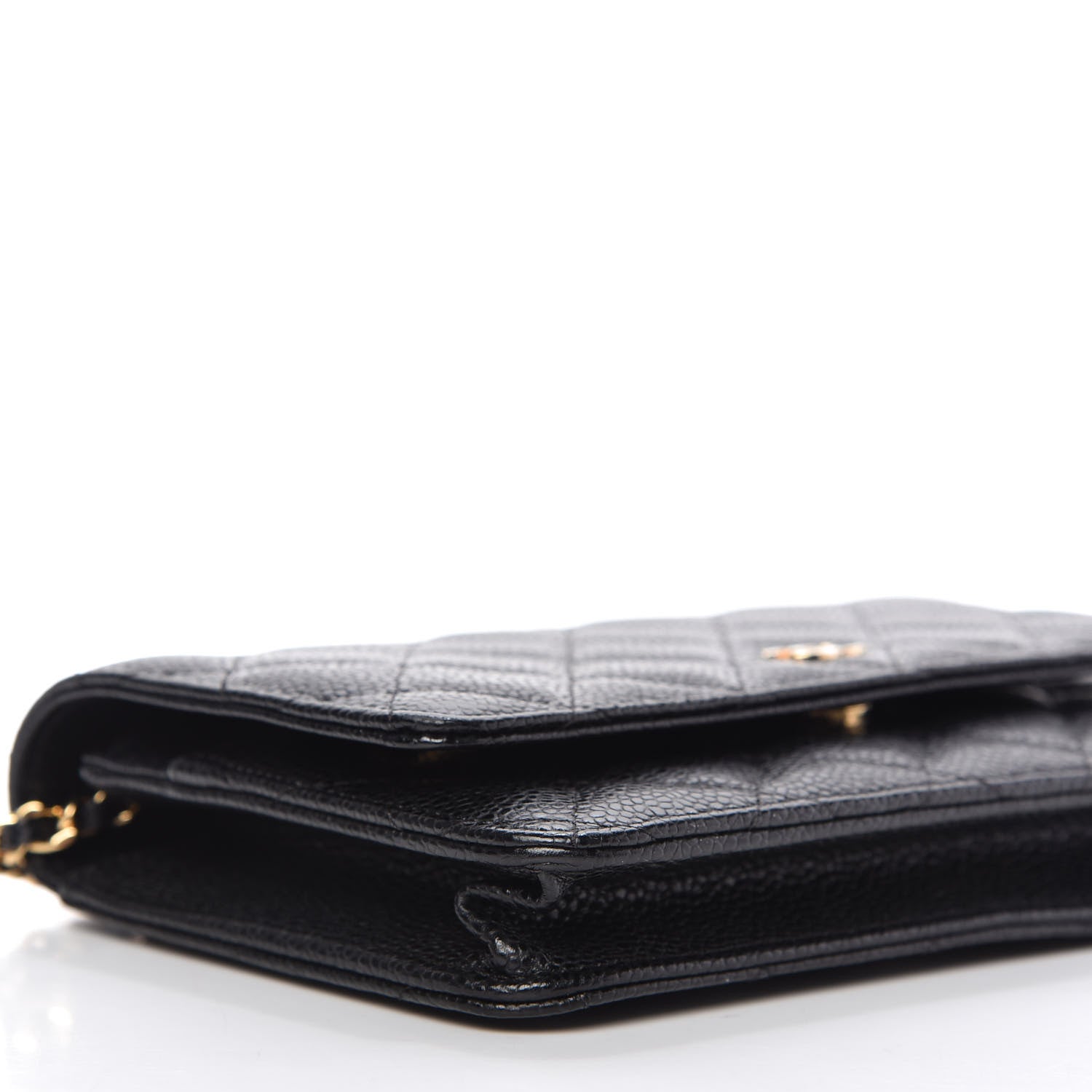 Chanel Caviar Quilted Wallet On Chain WOC Black 6 of 12