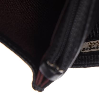 Chanel Lambskin Quilted Wallet On Chain WOC Black 10 of 12