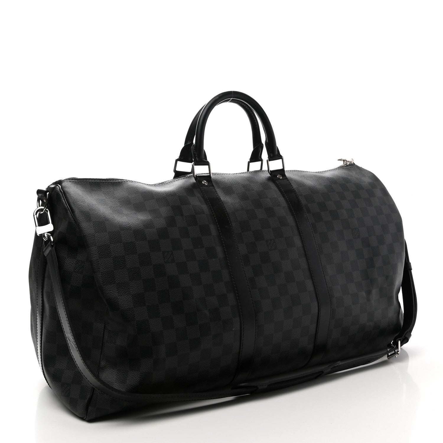 Louis Vuitton Damier Graphite Keepall Bandouliere 55 3 of 12