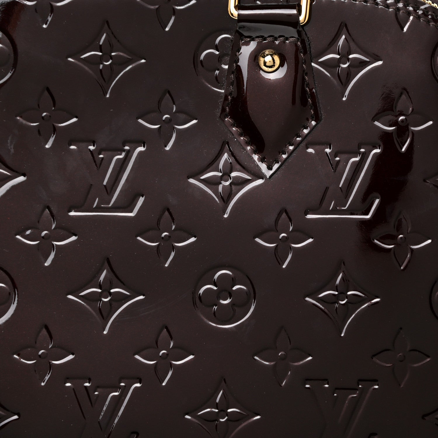 Louis Vuitton Vernis Alma PM Amarante 10 of 11