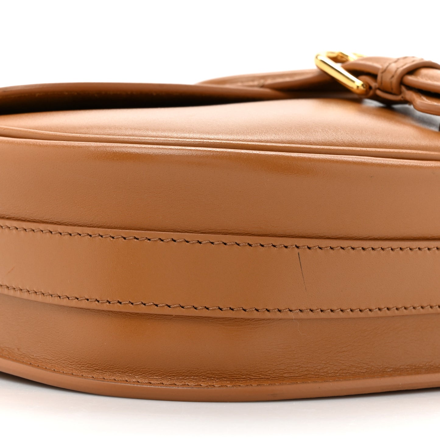 Box Calfskin Medium Bobby Flap Camel