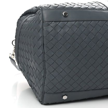 Bottega Veneta Nappa Intrecciato Large Holdall Duffel Grey 8 of 9