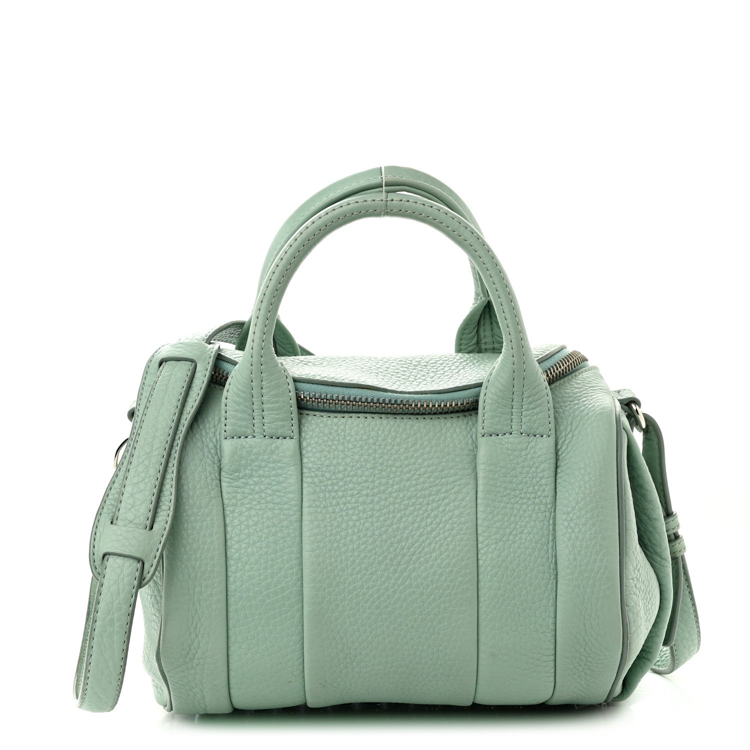Alexander Wang Pebbled Lambskin Mini Rockie Peppermint Silver Hardware 1 of 13