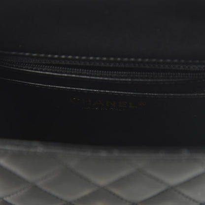 Chanel Lambskin Quilted Mini Square Flap Black 8 of 10