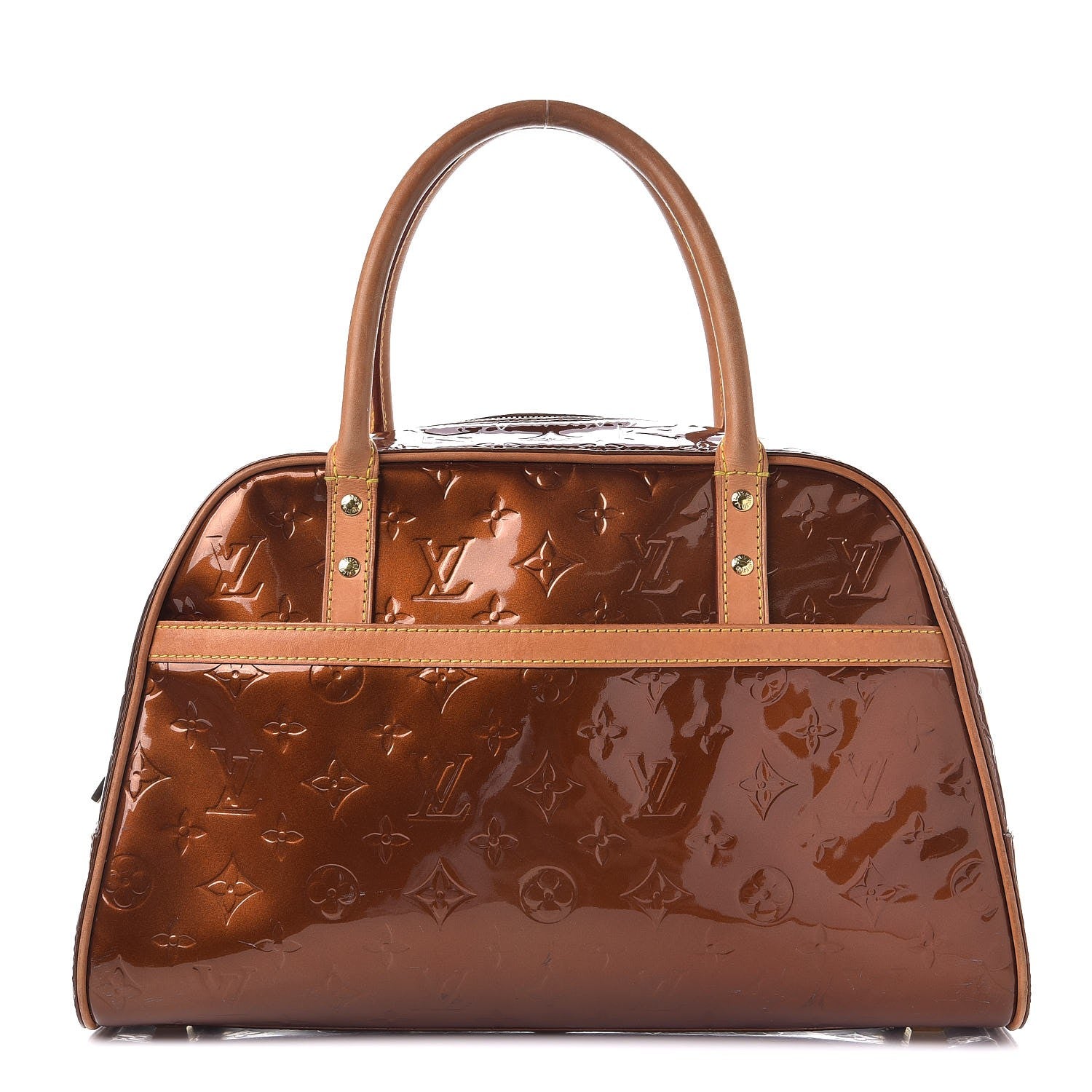 Louis Vuitton Vernis Tompkins Square Bronze 1 of 10