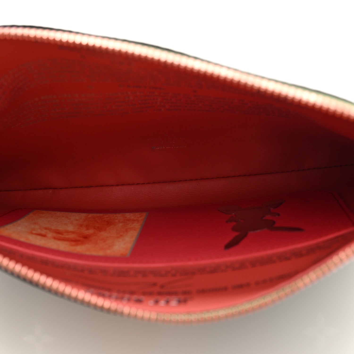 Louis Vuitton Masters Da Vinci Pochette Clutch Corail 5 of 10