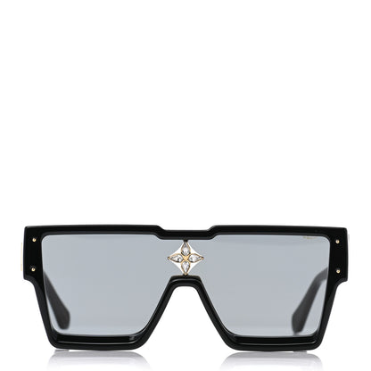 Louis Vuitton Acetate Swarovski Crystal Cyclone Sunglasses Z1578W Black 2 of 9