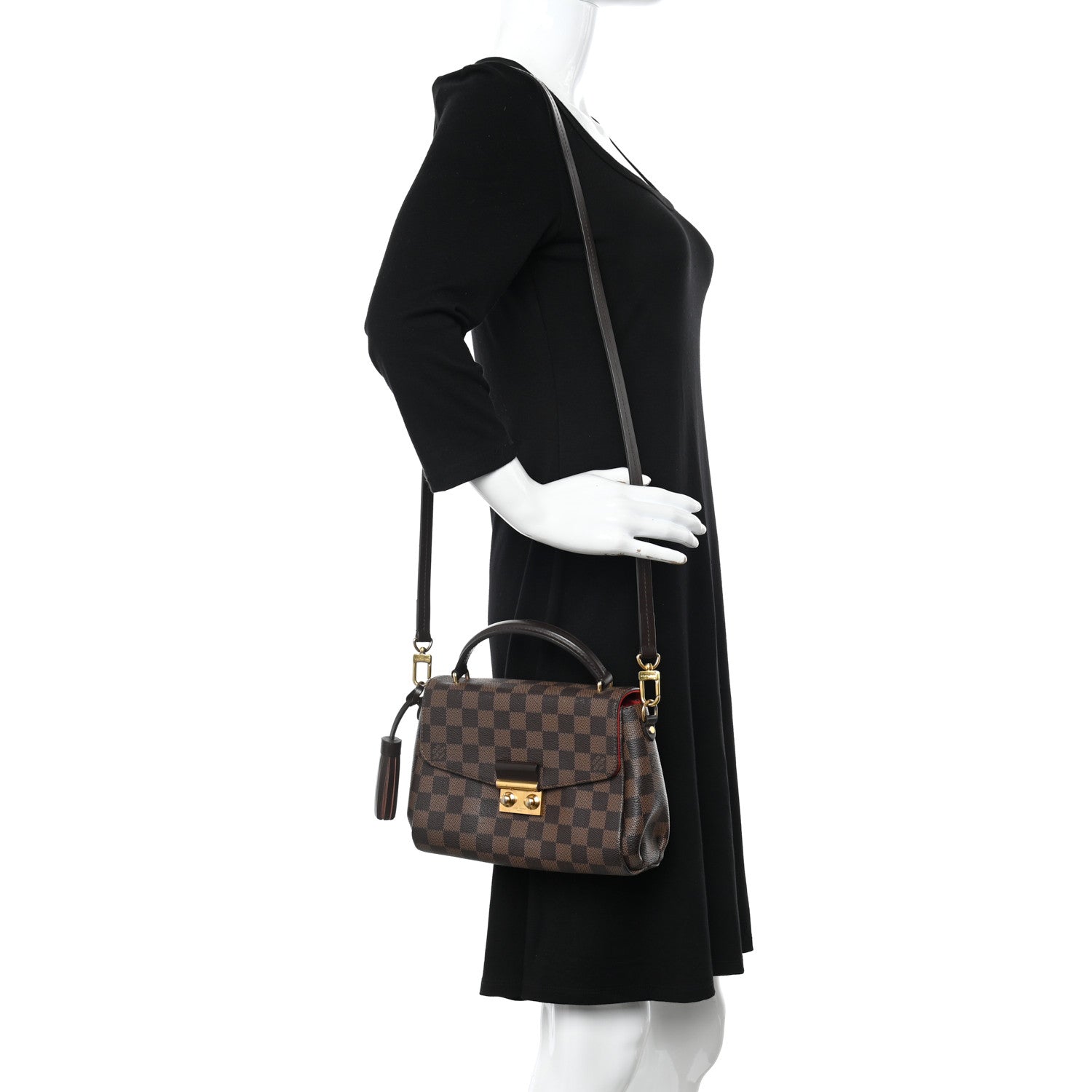 Louis Vuitton Damier Ebene Croisette 2 of 14