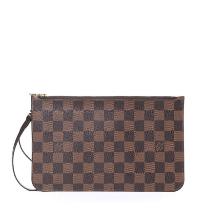 Louis Vuitton Damier Ebene Neverfull MM GM Pochette 1 of 4
