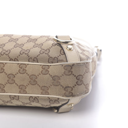 Gucci Monogram Medium Abbey D Ring Hobo Off White 13 of 13