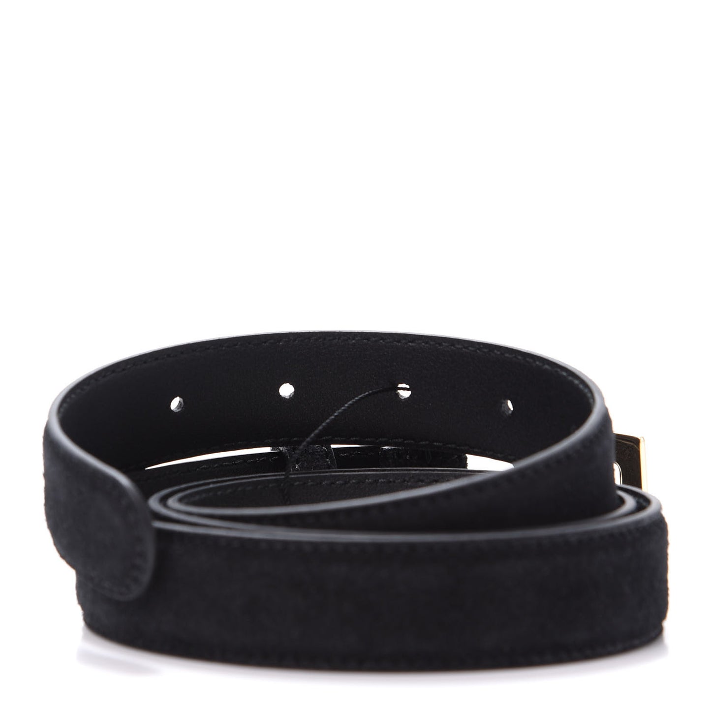 Suede Icaro G Cube 25mm Belt 95 38 Black