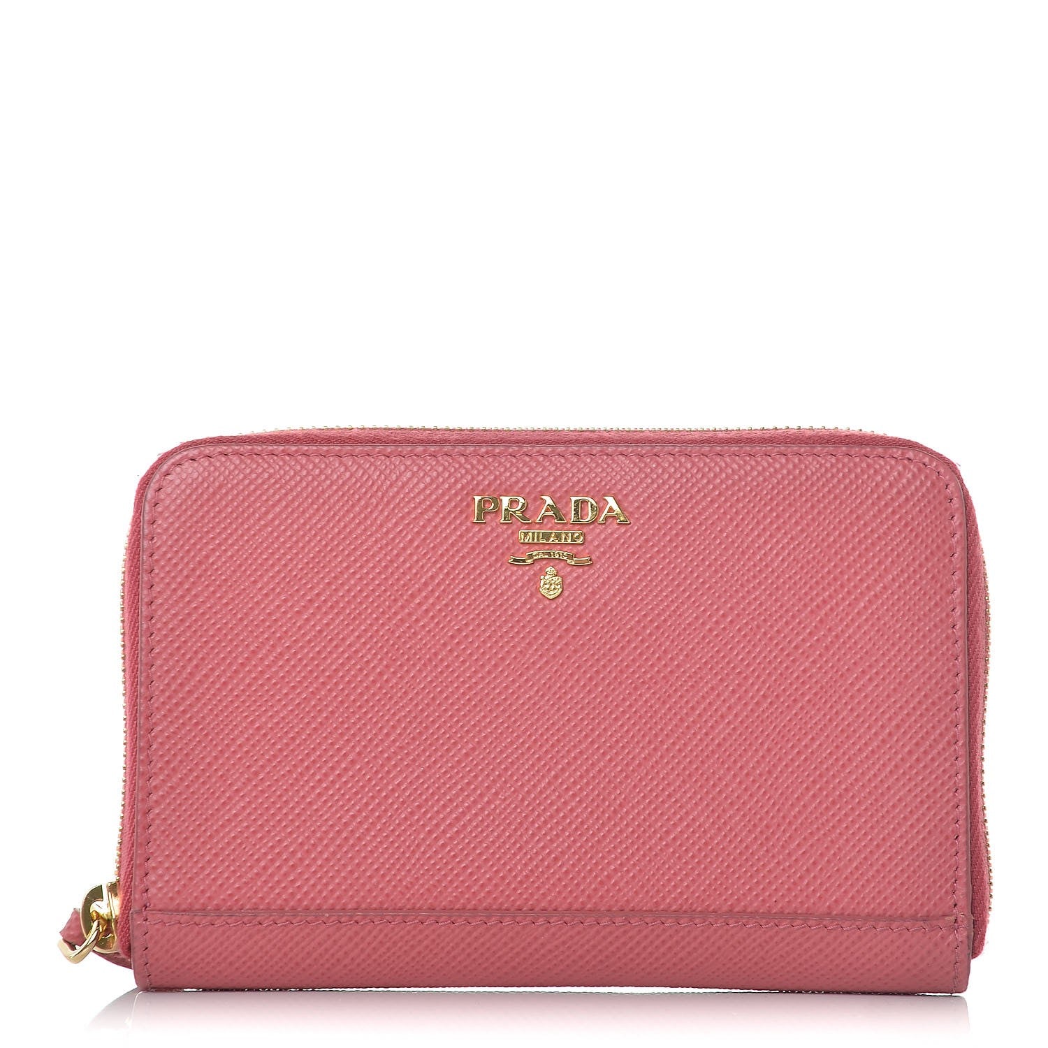 Prada Saffiano Cuir Zip Around Wallet Tamaris 1 of 7