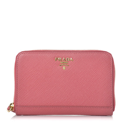 Prada Saffiano Cuir Zip Around Wallet Tamaris 1 of 7