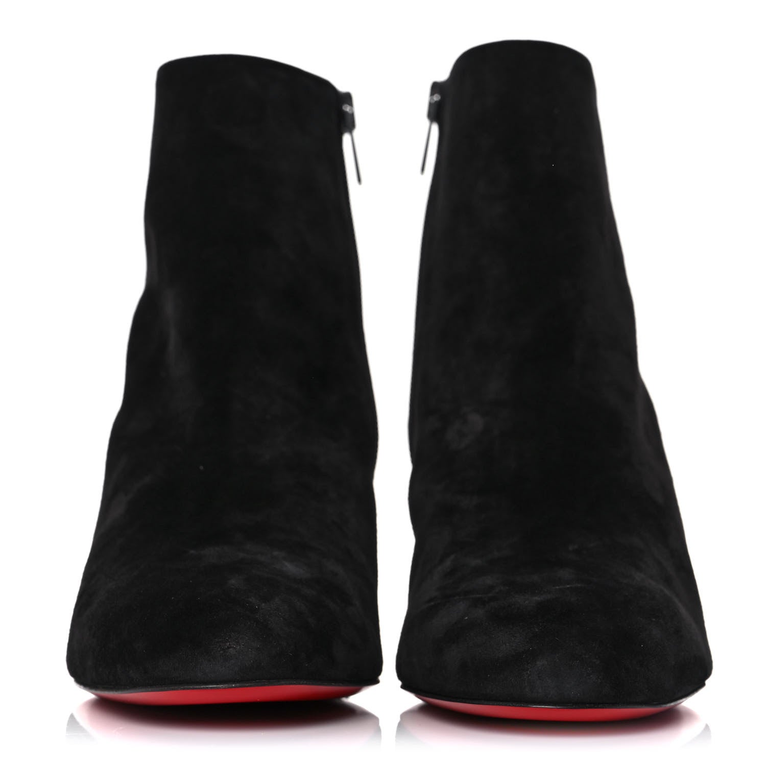 Christian Louboutin Veau Velours Turela 55 Ankle Boots 39 Black 2 of 10