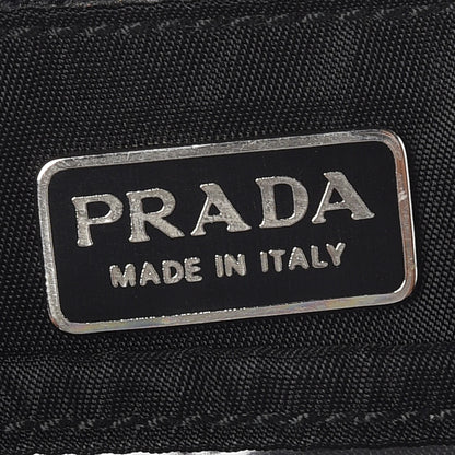 Prada Nylon Vela Cosmetic Pouch Black 6 of 8
