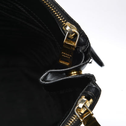 Prada Saffiano Lux Extra Large Galleria Double Zip Tote Black 11 of 13