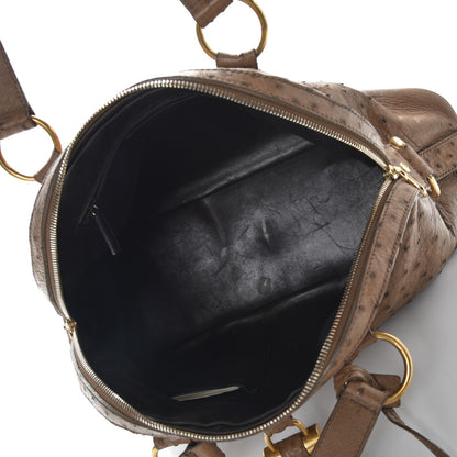 Saint Laurent Ostrich Large Muse 5 of 15