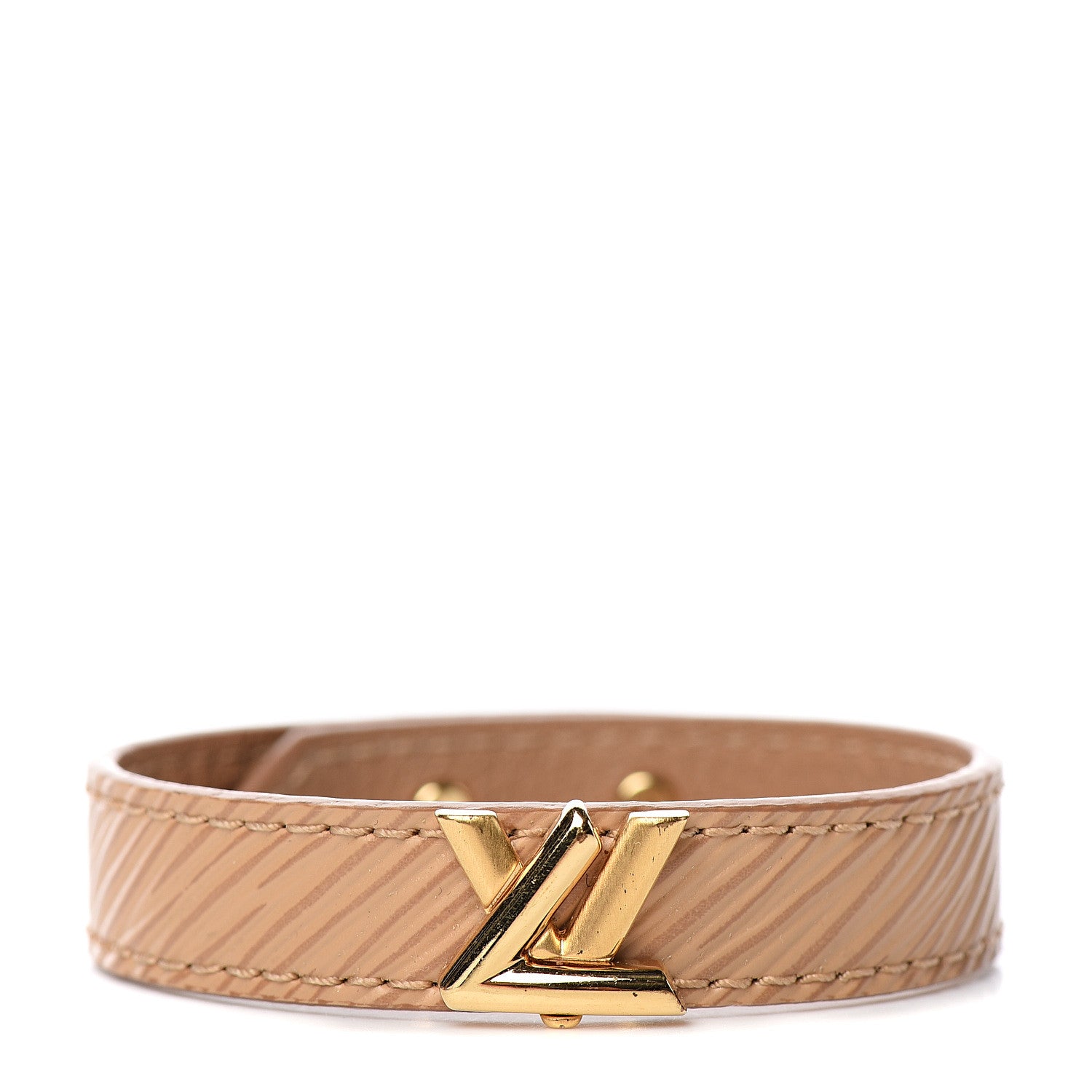 Louis Vuitton Epi Twist It Bracelet 17 Camel 1 of 6