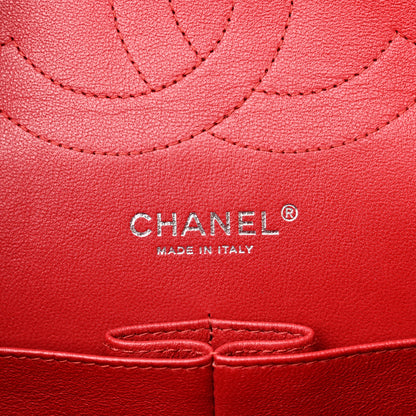 Chanel Caviar Quilted Jumbo Double Flap Dark Red 6 of 13