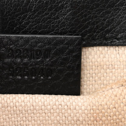 Gucci Pebbled Calfskin Small Soho Flap Crossbody Black 7 of 15