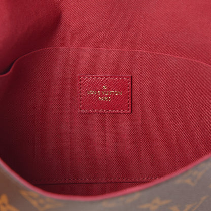 Louis Vuitton Monogram Pochette Felicie Chain Wallet Fuchsia 6 of 12
